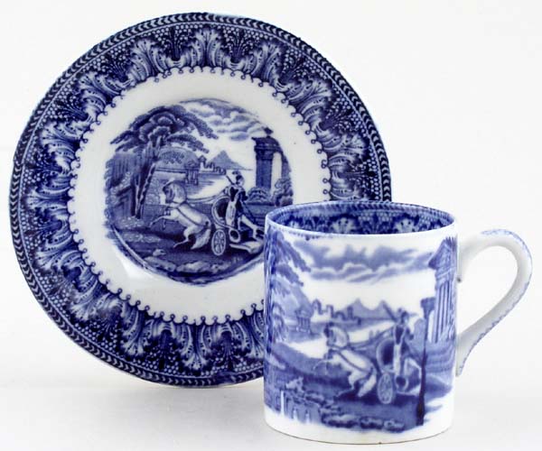 Coffee Can and Saucer c1930s